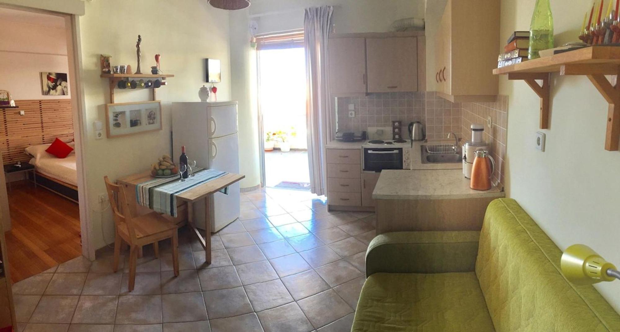 Erieta Sea View Apartment50M From The Beach Resmo Dış mekan fotoğraf
